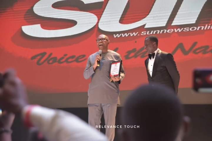 Congratulations on being awarded the Political Icon of the Year 2023 by the Sun Newspapers!