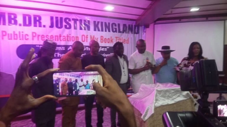 VALENTINE OZIGBO ATTENDS THE OFFICIAL PUBLIC PRESENTATION OF DREAMS AND STRUGGLES BY JUSTIN KINGLAND
